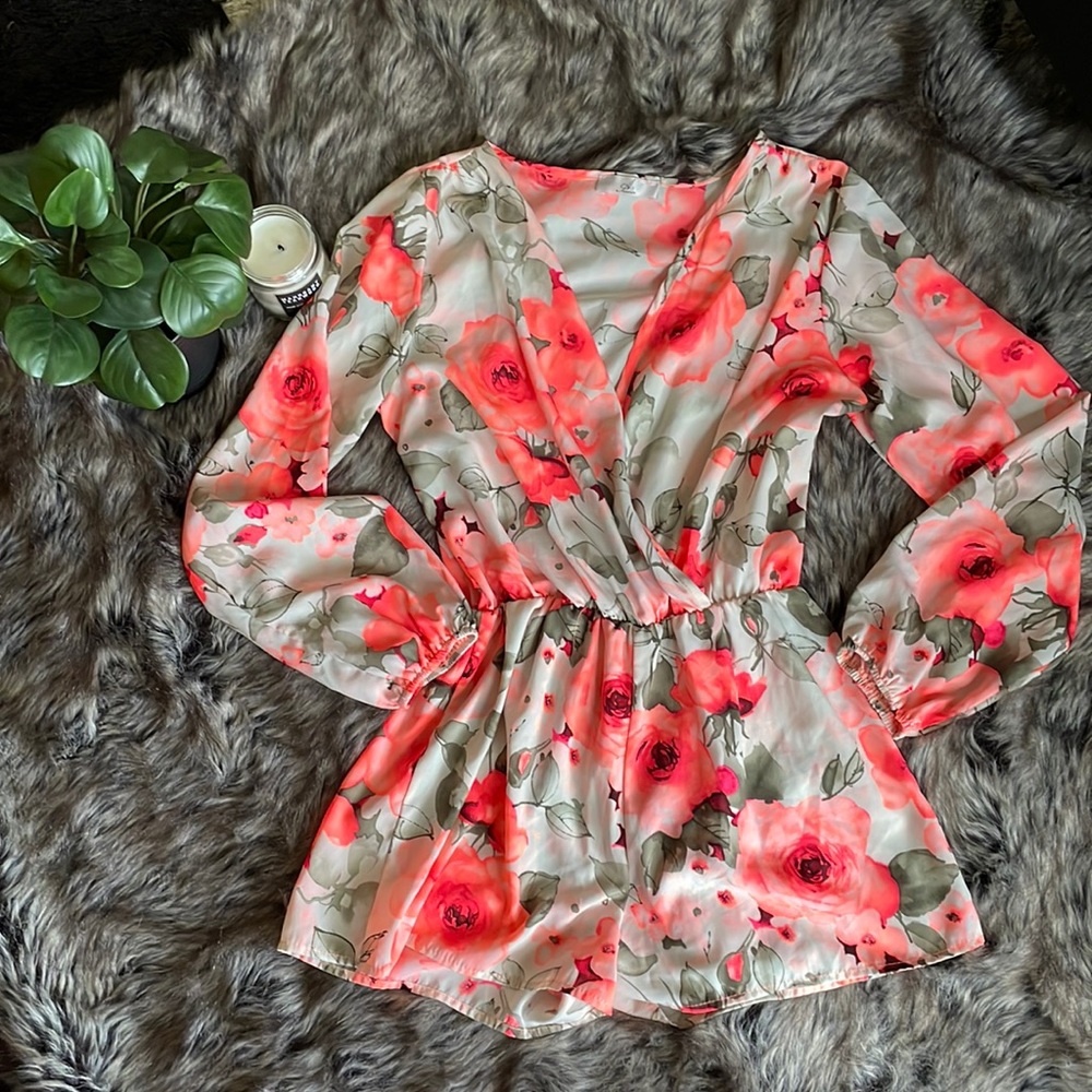 A3 Design Floral Romper